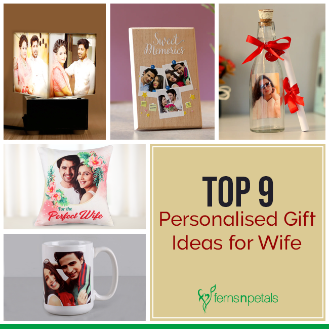 Top 9 Personalised Gift Ideas for Wife