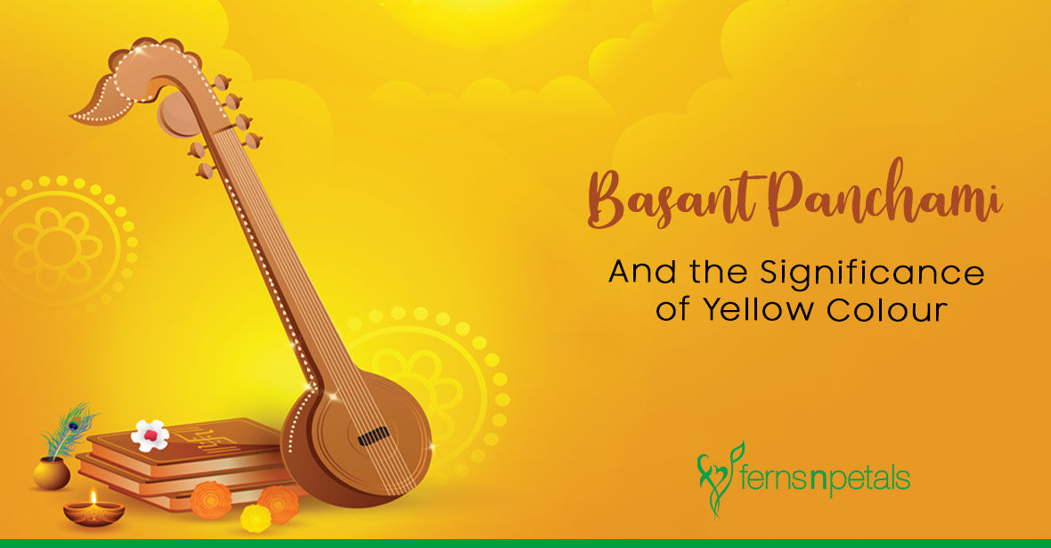 How are Basant Panchami Celebrations Related to Yellow Colour