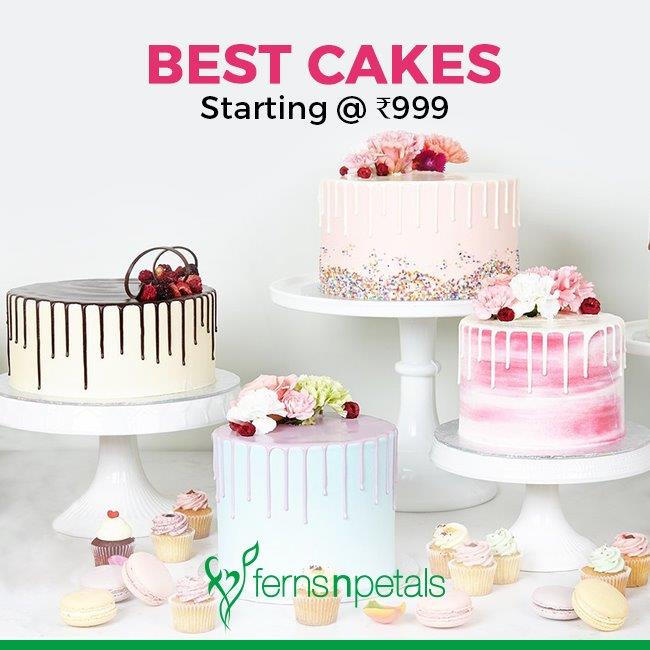 Cakes under 999