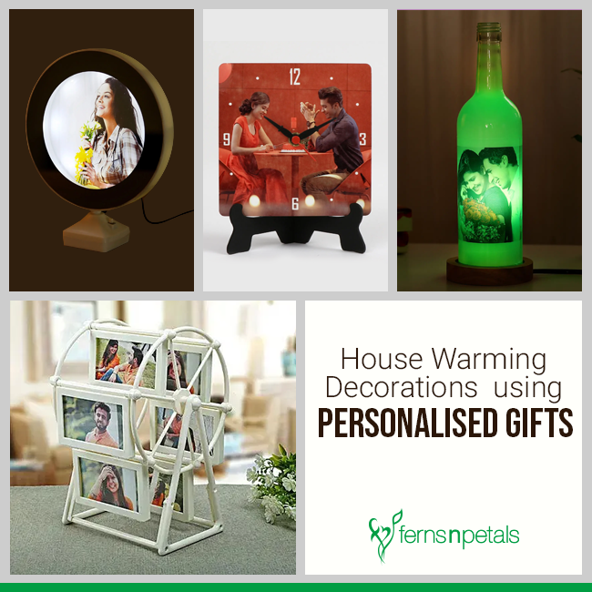 Decorations Using Personalised Gifts