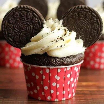 Oreo Twirling Cupcakes