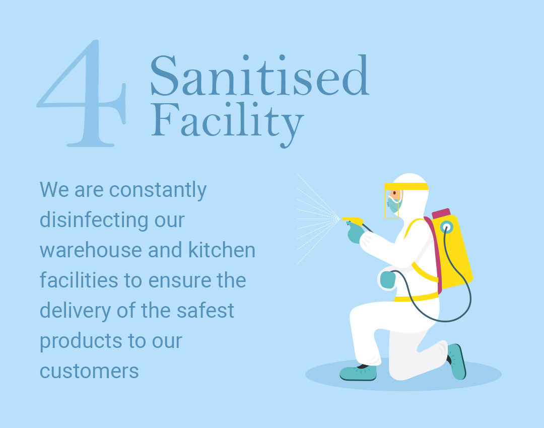 Sanitized facility
