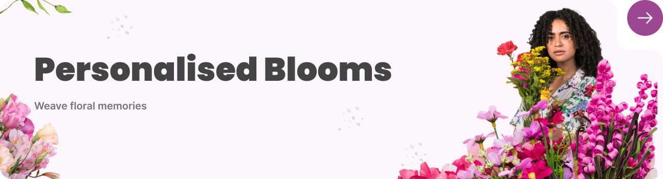 personalised flowers