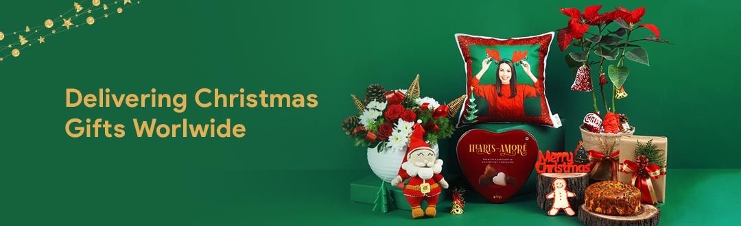 International Christmas Gifts Delivery | XMAS Gifts to Abroad - Ferns N