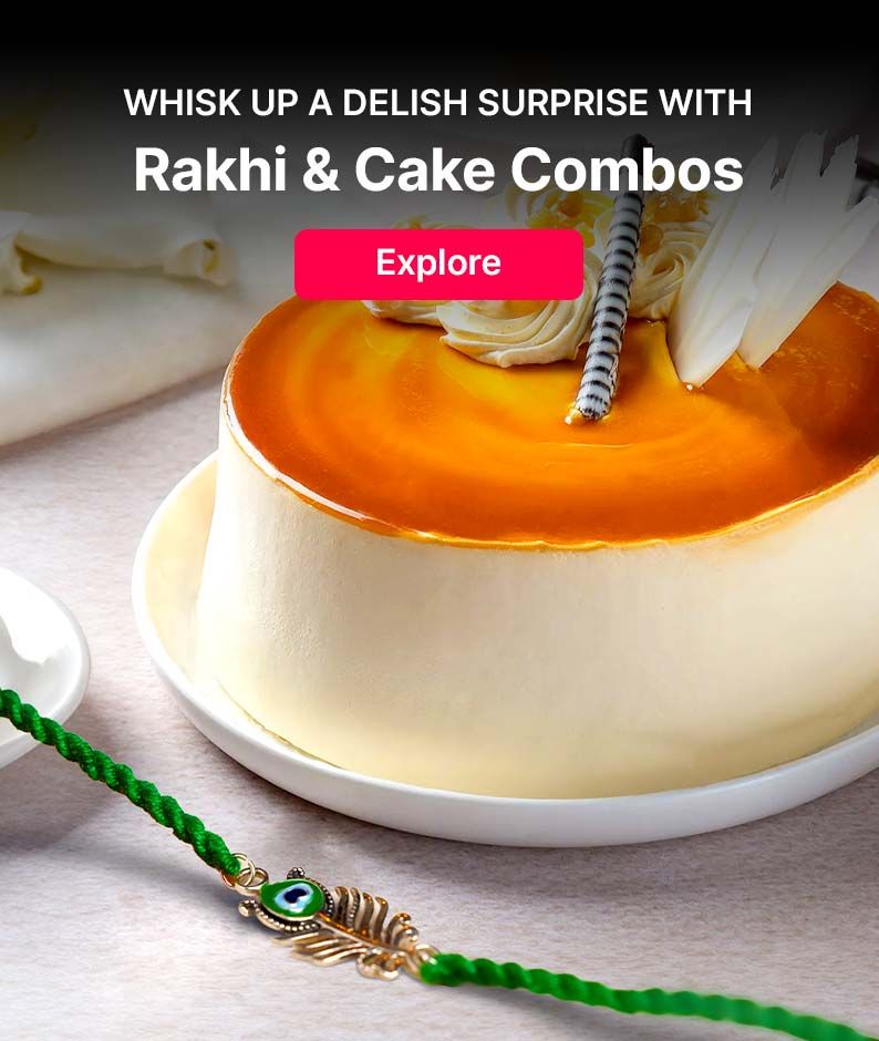 rakhi with cakes