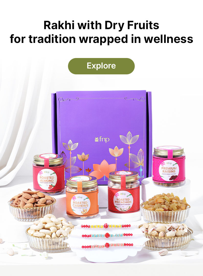 rakhi with dryfruits