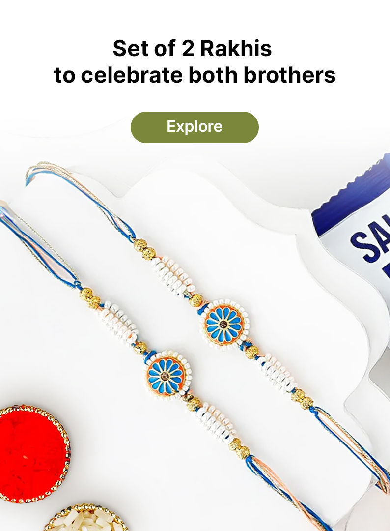 Set of 2 Rakhi