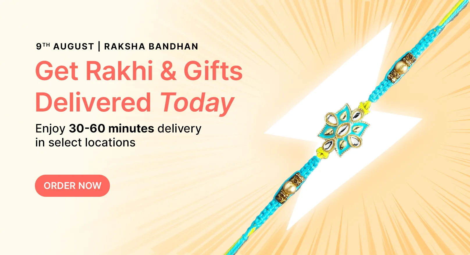 Rakhi Instant Delivery