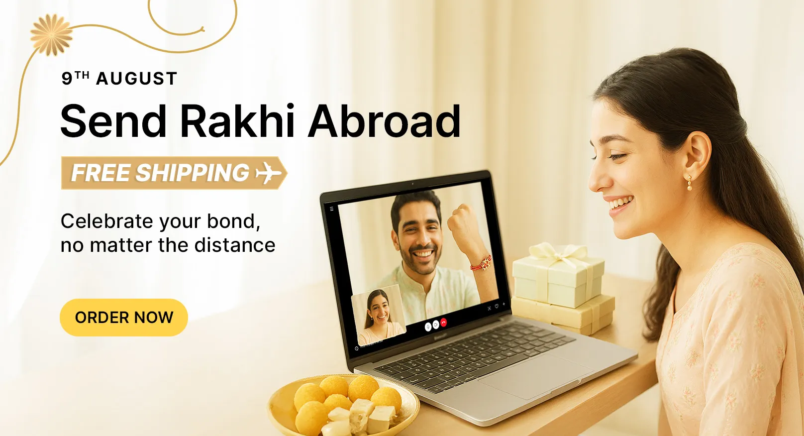 send rakhi abroad