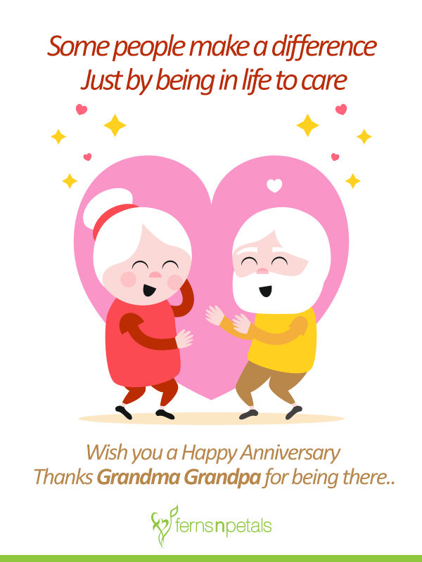 Wedding Anniversary Wishes, Quotes For Grandparents - FNP