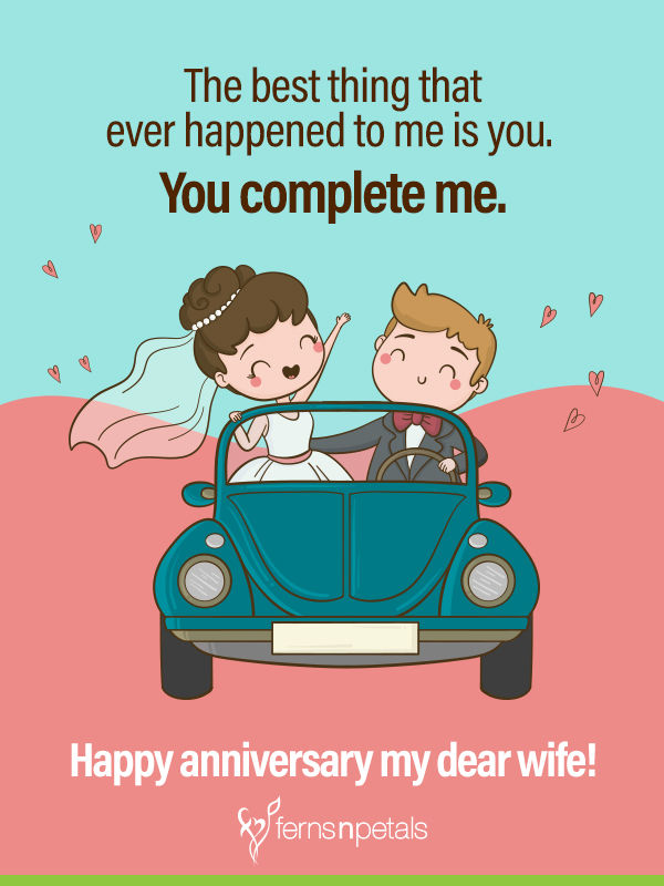 Wedding Anniversary Wishes, Messages for Wife - FNP