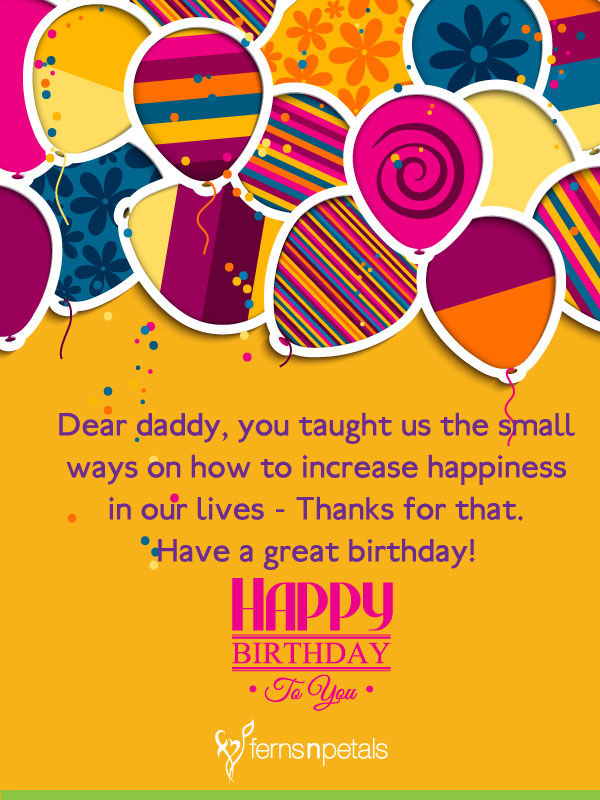 father birthday wishes greeting