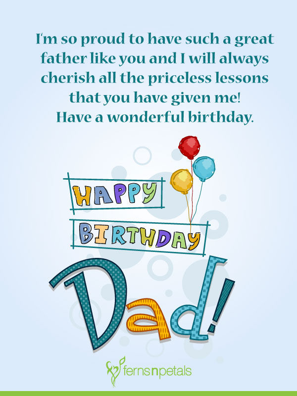 father birthday wishes