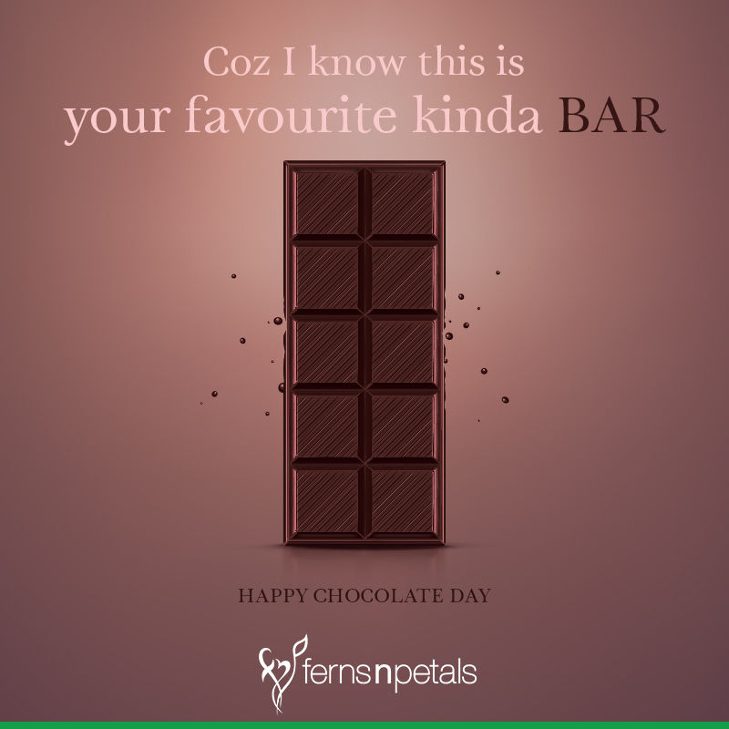 happy chocolate day wish