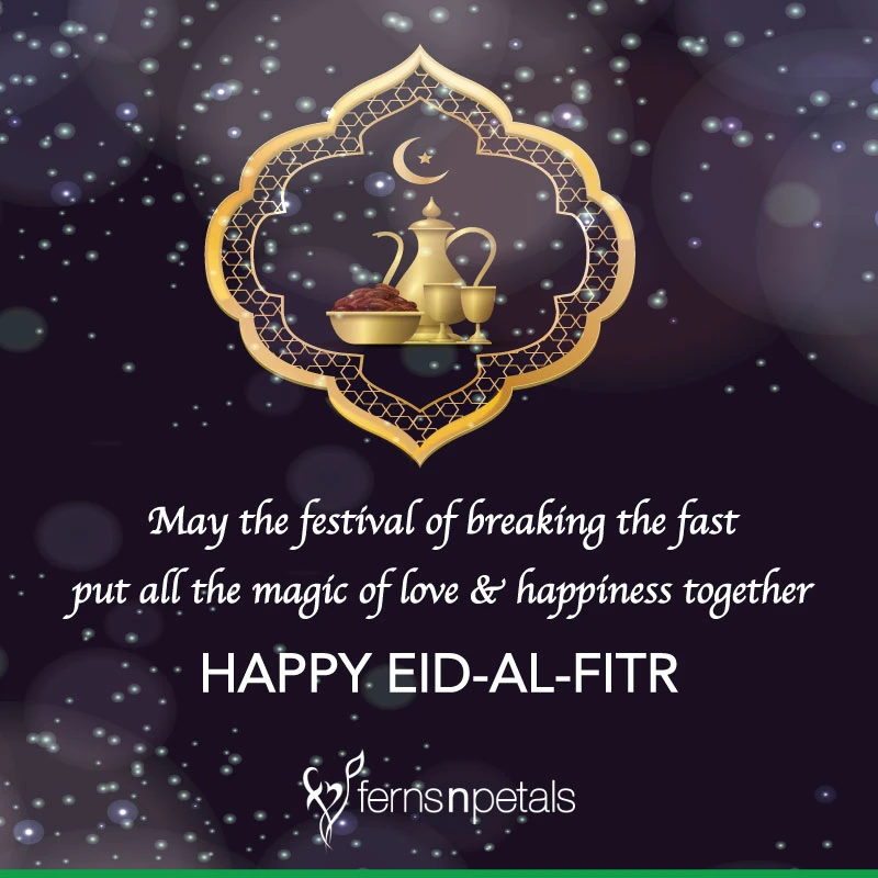 25 Unique Islamic Quotes Messages To Wish Eid Al Fitr Ferns N Petals