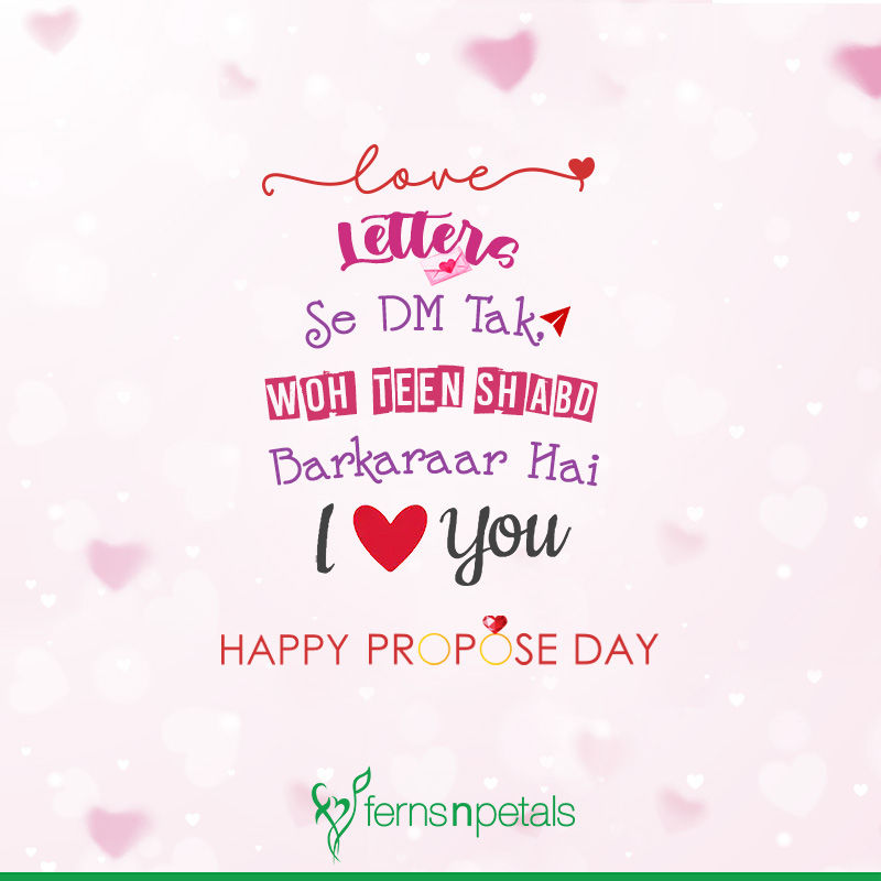 happy propose day wishes