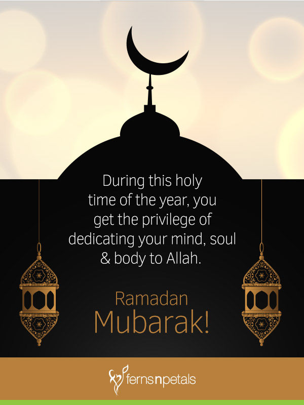 Best Ramadan Kareem Wishes, Greetings & Quotes - Ferns N Petals