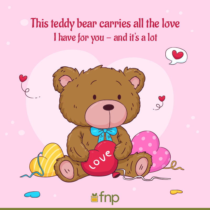 Happy Teddy Day Quotes, Wishes & Images For Love | FNP