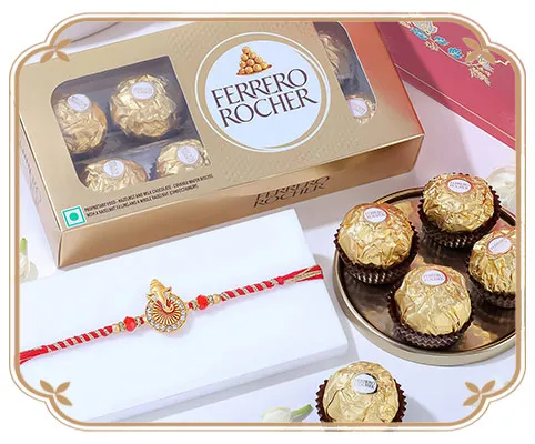 Rakhi with Chocolates