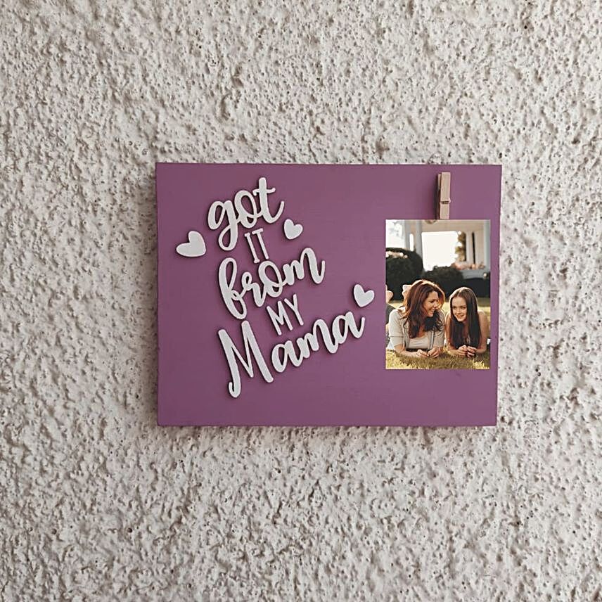 Personalised Mama Wall Hanging Frame:Gift Delivery in Argentina