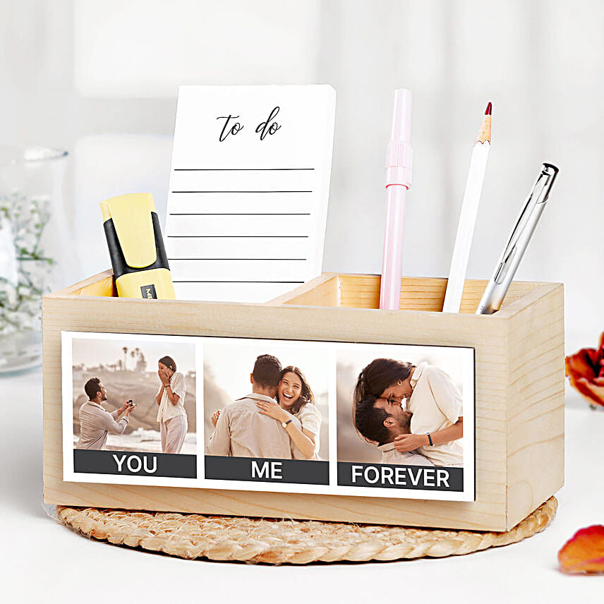 Forever Together Personalised Table Organiser