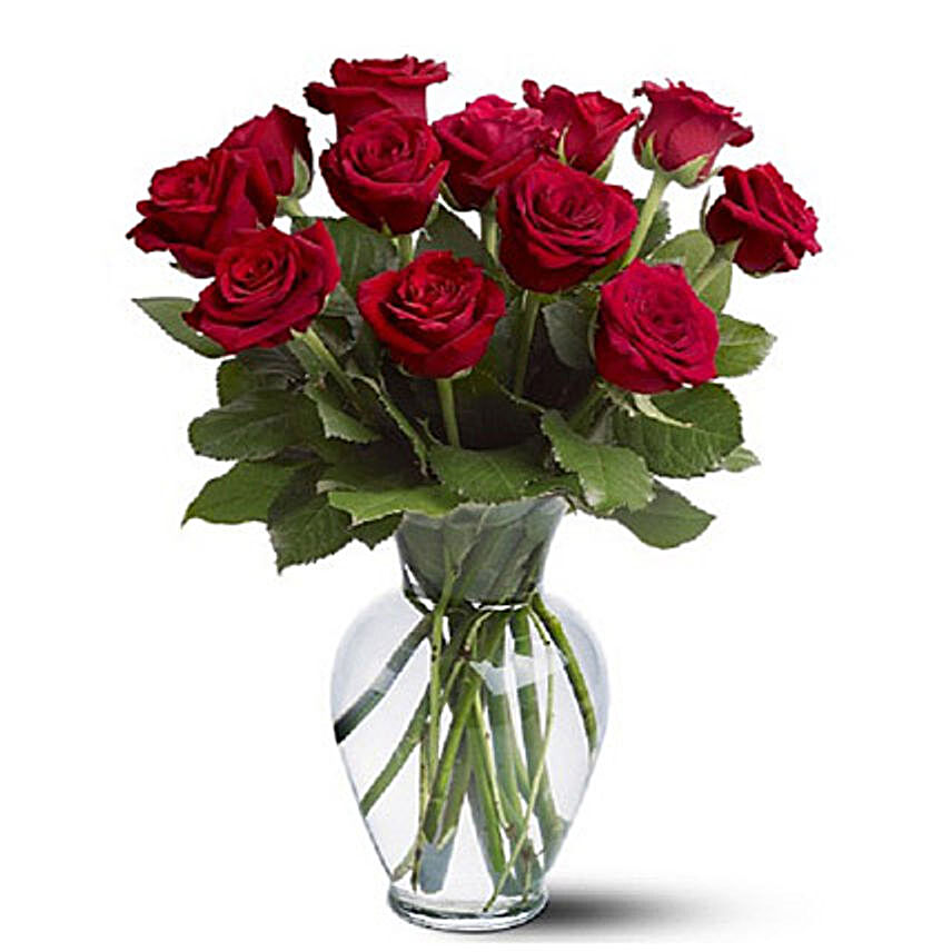 Dozen Red Roses:Send Anniversary Flowers to Australia