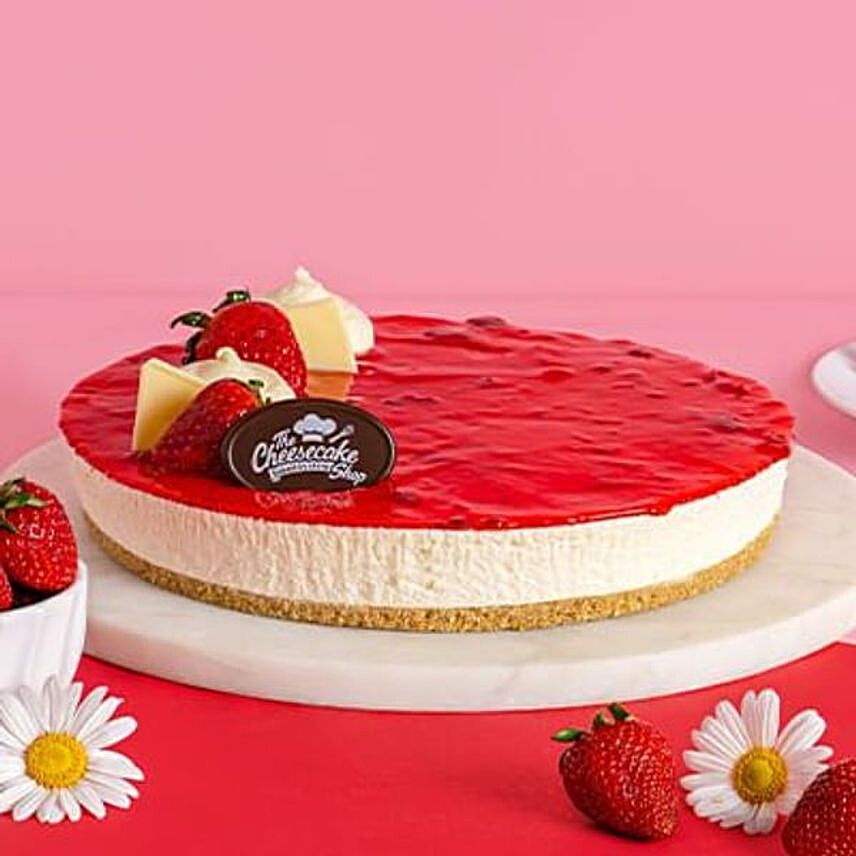 Strawberry Cheesecake:Send Cheesecakes to Australia
