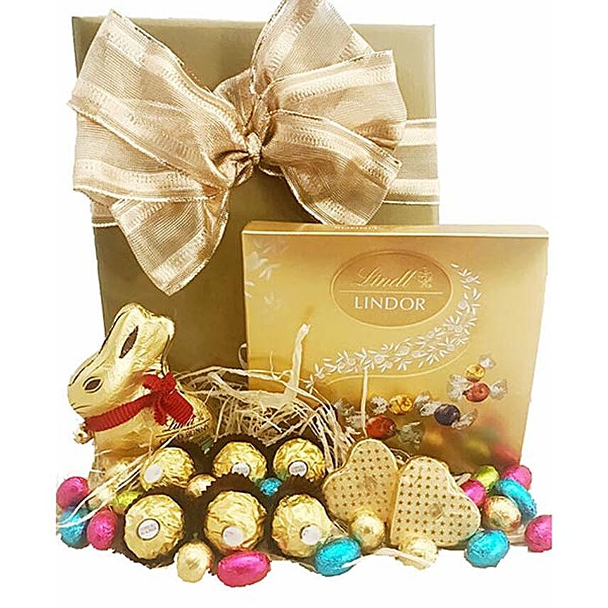 Lindt Lindor Assorted Chocolates Easter Hamper