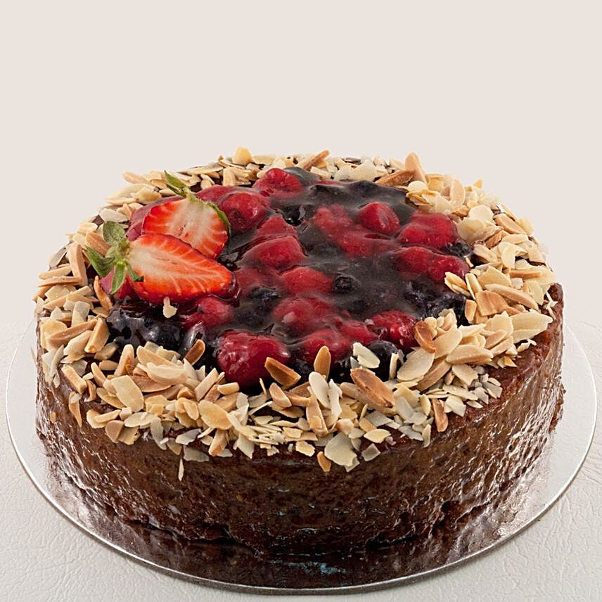 Berry Almond Gluten Free Cake