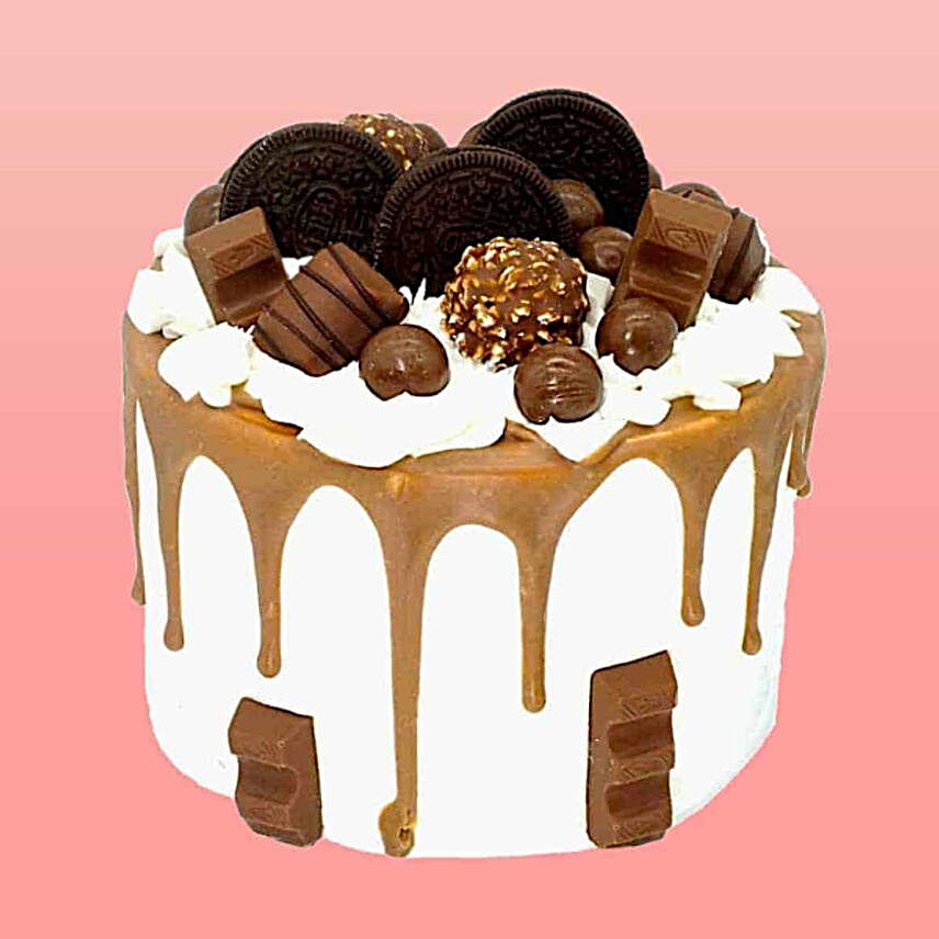 Delightful Mixed Chocolate Cake:Chocolate Cakes to Australia
