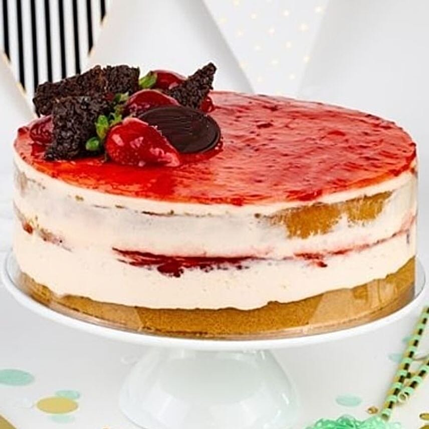 Strawberry Cream Cake