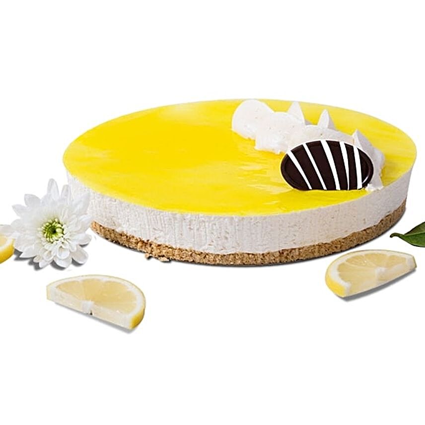 Tangy Lemon Cheesecake