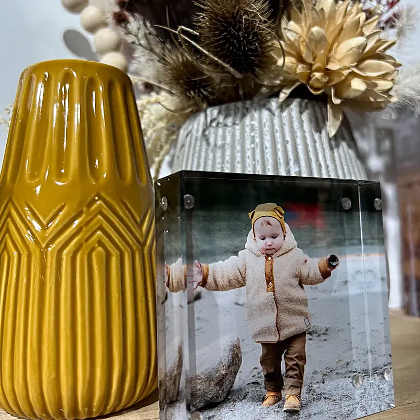 Personalised High End Acrylic Photo Block