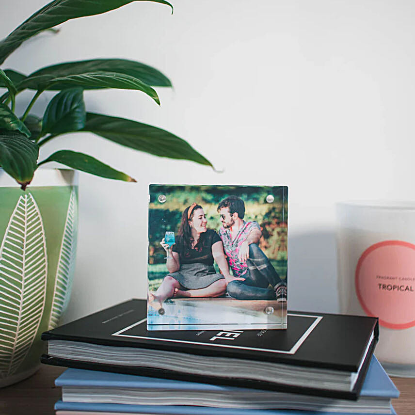 Personalised High End Acrylic Photo Block