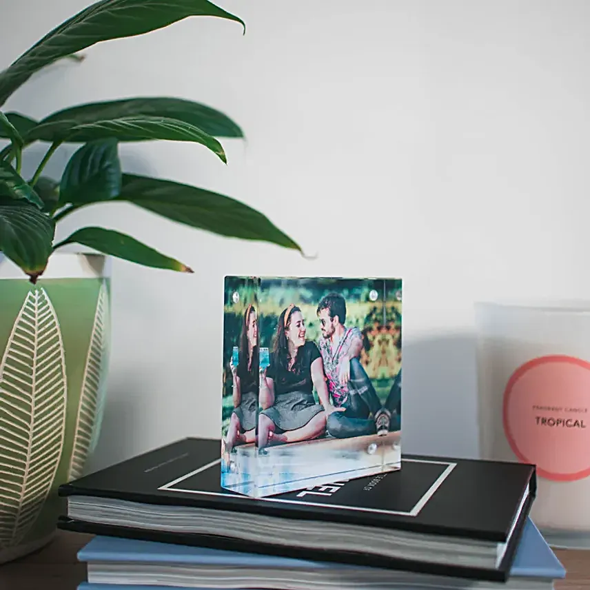 Personalised High End Acrylic Photo Block