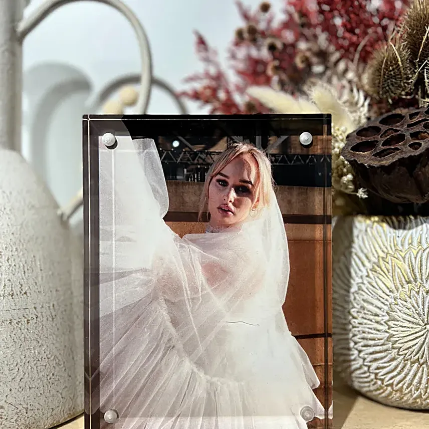 Personalised Memories Acrylic Photo Block