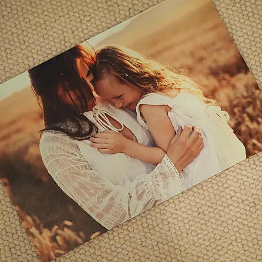 Personalised Panorama Style Metal Photo Print