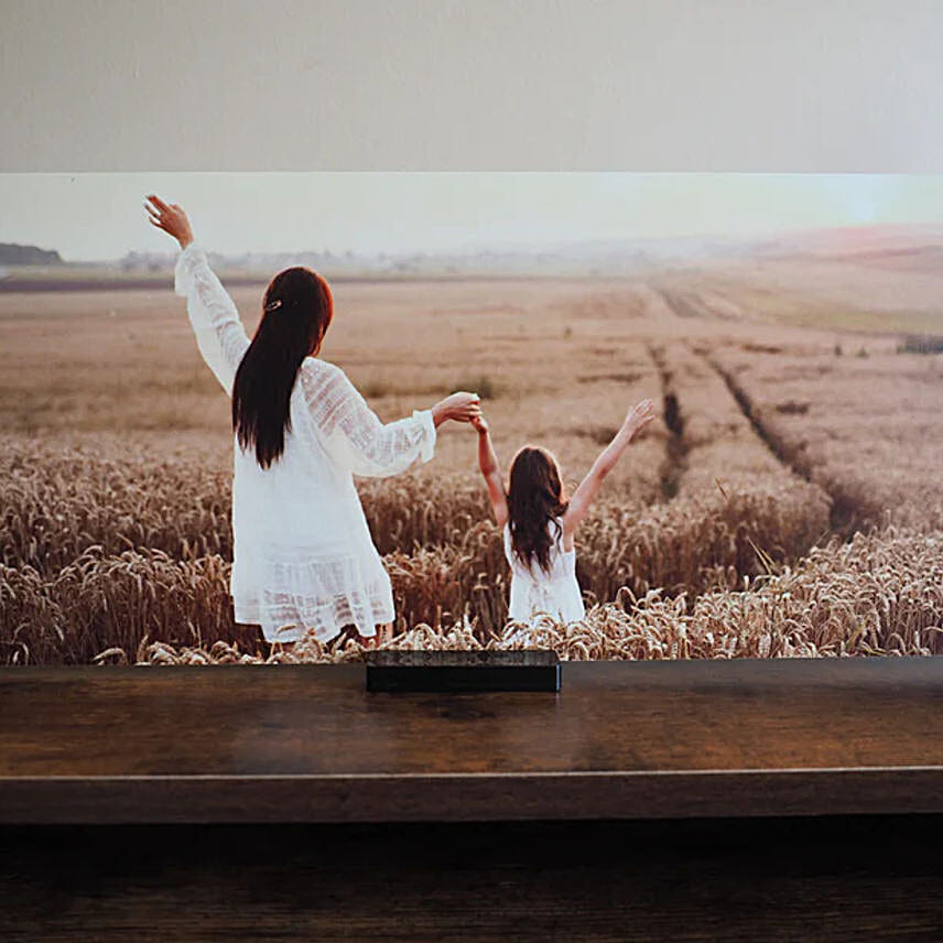 Personalised Panorama Style Metal Photo Print
