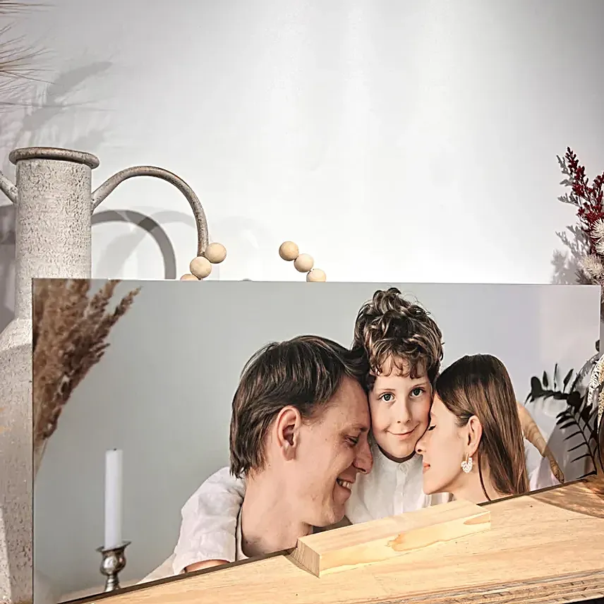 Personalised Panorama Style Metal Photo Print