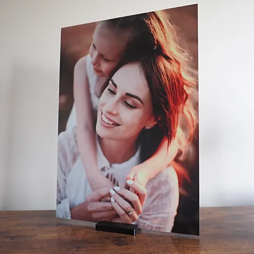 Personalised Signature Style Metal Photo Print
