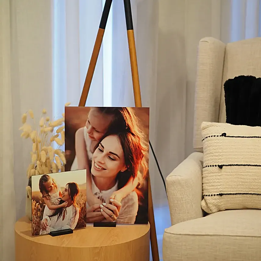 Personalised Signature Style Metal Photo Print