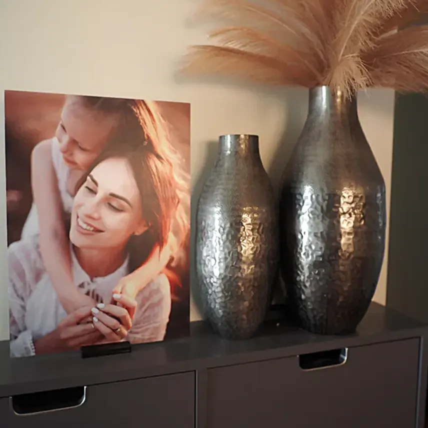 Personalised Signature Style Metal Photo Print