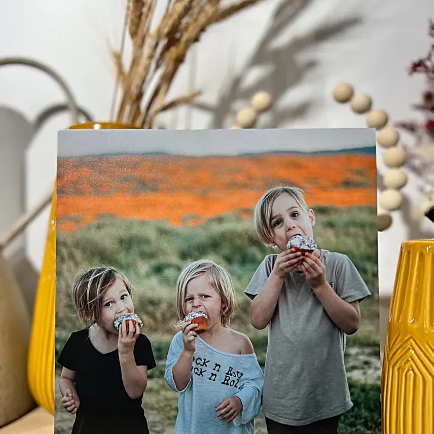 Personalised Stunning Metal Photo Print