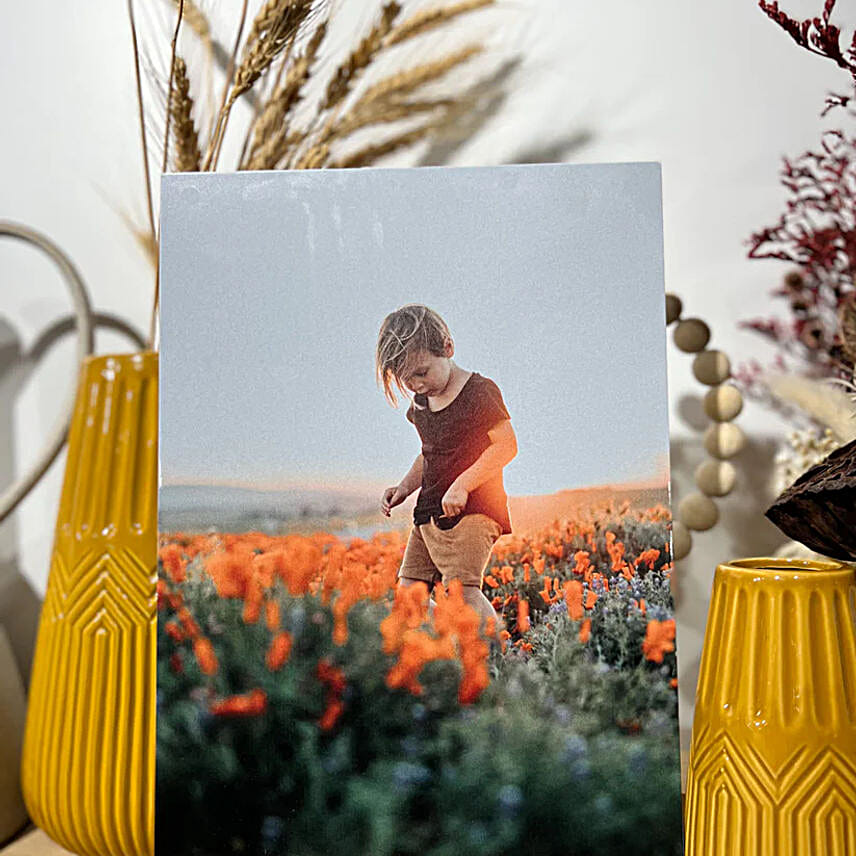 Personalised Timeless Metal Photo Print