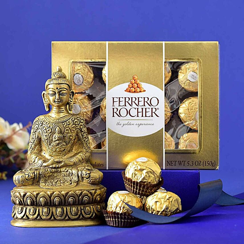 Serenity of Buddha Idol N Ferrero Rocher Box
