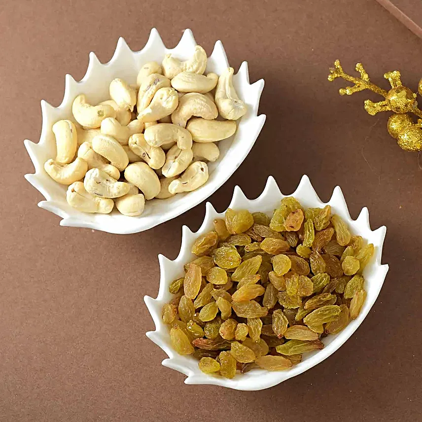 The Resting Buddha Idol N Healthy Dryfruits Combo