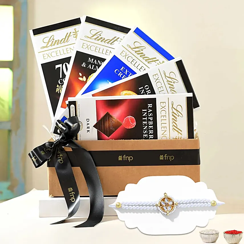 Luxury Lindt Assortment Gift Hamper for Bhai