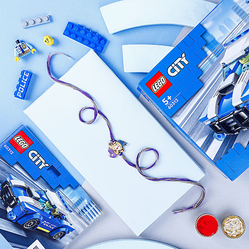 Bal Ganpati Rakhi N Police Car Lego Game