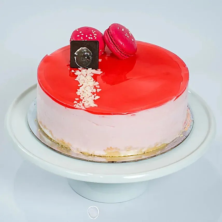Classic Strawberry Creamy Cheesecake