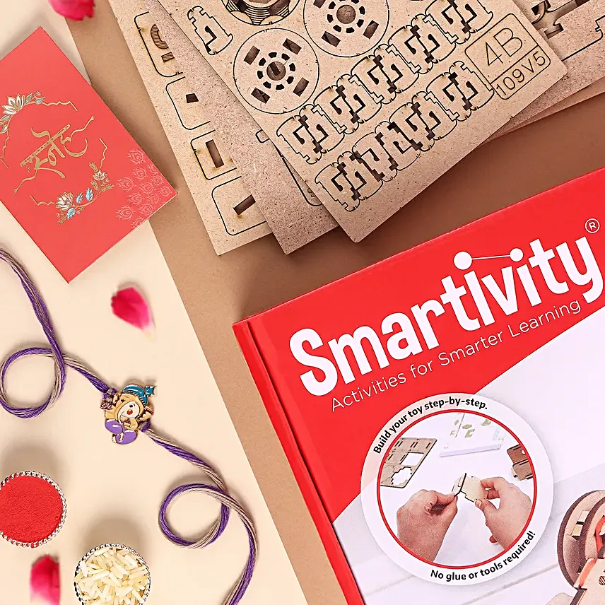 Creative Wheels Rakhi Gift Set